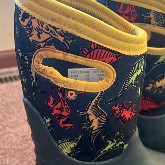 Toddler Bogs Boots Size 12C Dino Print - Picture 10 of 11